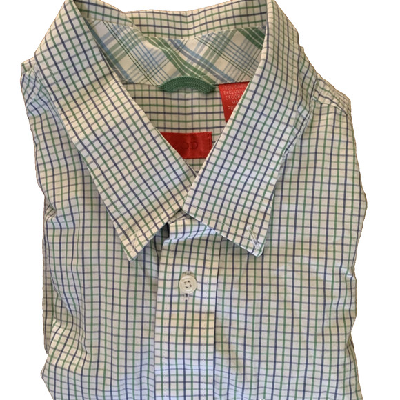 LOT OF 3 MEN'S SHORT SLEEVE BUTTON FRONT SHIRTS XL- IZOD & GEOFFREY BEENE - Picture 4 of 7